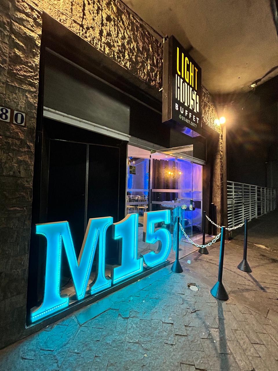 Fachada do Buffet LH